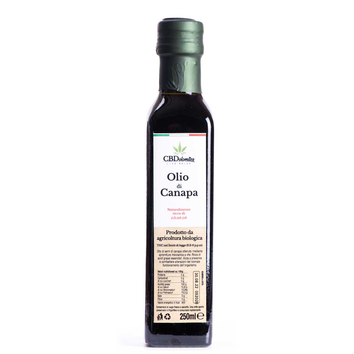 Olio Di CBD In Olio MCT - CBDolomites