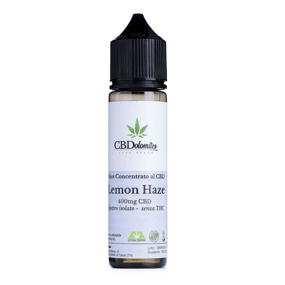 e-liquid lemon haze con cbd