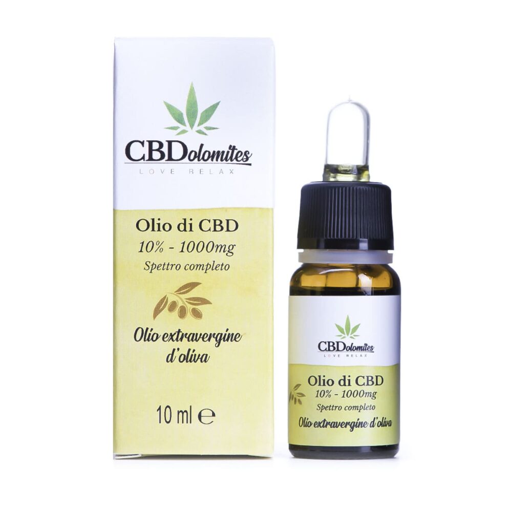 olio di CBD in Olio EVO